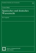Dähne |  Spanisches und deutsches Wasserrecht | Buch |  Sack Fachmedien