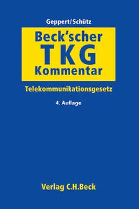 Geppert / Schütz |  Beck`scher TKG Kommentar - Vorauflage, kann leichte Gebrauchsspuren aufweisen. Sonderangebot ohne Rückgaberecht. Nur so lange der Vorrat reicht. | Buch |  Sack Fachmedien