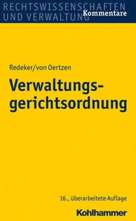Verwaltungsgerichtsordnung : VwGO - Vorauflage, kann leichte Gebrauchsspuren aufweisen. Sonderangebot ohne Rückgaberecht. Nur so lange der Vorrat reicht.