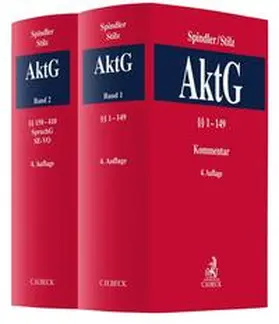 Spindler / Stilz | Kommentar zum Aktiengesetz in 2 Bänden - Vorauflage, kann leichte Gebrauchsspuren aufweisen. Sonderangebot ohne Rückgaberecht. Nur so lange der Vorrat reicht. | Buch | 200-510564171-2 | sack.de