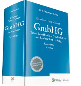 Gehrlein / Simon / Born | GmbHG-Kommentar - Vorauflage, kann leichte Gebrauchsspuren aufweisen. Sonderangebot ohne Rückgaberecht. Nur so lange der Vorrat reicht. | Buch | 200-510564191-0 | sack.de