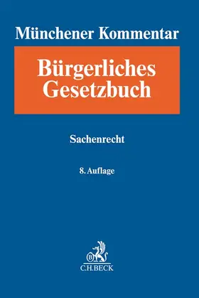 Münchener Kommentar zum Bürgerlichen Gesetzbuch Bd. 8: Sachenrecht §§ 854-1296, WEG, ErbbauRG - Vorauflage, kann leichte Gebrauchsspuren aufweisen. Sonderangebot ohne Rückgaberecht. Nur so lange der Vorrat reicht.