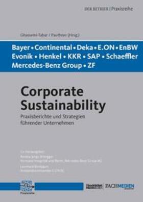 Pauthner / Ghassemi-Tabar | Corporate Sustainability - Mängelexemplar, kann leichte Gebrauchsspuren aufweisen. Sonderangebot ohne Rückgaberecht. Nur so lange der Vorrat reicht | Buch | sack.de