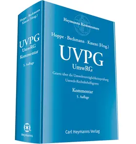 Beckmann / Hoppe / Kment |  UVPG / UmwRG - Vorauflage, kann leichte Gebrauchsspuren aufweisen. Sonderangebot ohne Rückgaberecht. Nur so lange der Vorrat reicht. | Buch |  Sack Fachmedien