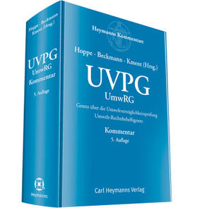 Beckmann / Hoppe / Kment | UVPG / UmwRG - Vorauflage, kann leichte Gebrauchsspuren aufweisen. Sonderangebot ohne Rückgaberecht. Nur so lange der Vorrat reicht. | Buch | 200-510581121-4 | sack.de