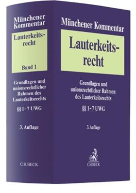Münchener Kommentar zum Lauterkeitsrecht Bd. 1: Grundlagen - Mängelexemplar, kann leichte Gebrauchsspuren aufweisen. Sonderangebot ohne Rückgaberecht. Nur so lange der Vorrat reicht. | Buch | 200-510581428-4 | sack.de