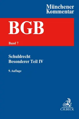 Habersack |  Münchener Kommentar zum Bürgerlichen Gesetzbuch  Bd. 7: Schuldrecht -Besonderer Teil IV §§ 705-853, Partnerschaftsgesellschaftsgesetz, Produkthaftungsgesetz - Mängelexemplar, kann leichte Gebrauchsspuren aufweisen. Sonderangebot ohne Rückgaberecht. Nur so lange der Vorrat reicht | Buch |  Sack Fachmedien