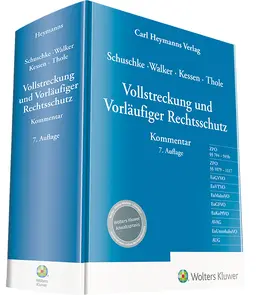 Kessen / Schuschke / Walker | Vollstreckung und Vorläufiger Rechtsschutz - Vorauflage, kann leichte Gebrauchsspuren aufweisen. Sonderangebot ohne Rückgaberecht. Nur so lange der Vorrat reicht. | Buch | 200-510592410-5 | sack.de