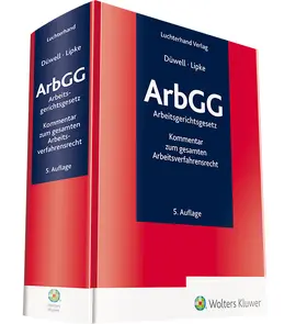 Düwell / Lipke | Arbeitsgerichtsgesetz  ArbGG - Vorauflage, kann leichte Gebrauchsspuren aufweisen. Sonderangebot ohne Rückgaberecht. Nur so lange der Vorrat reicht. | Buch | 200-510592429-7 | sack.de