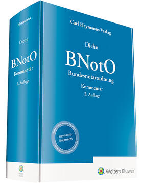 Diehn |  BNotO - Bundesnotarordnung - Vorauflage, kann leichte Gebrauchsspuren aufweisen. Sonderangebot ohne Rückgaberecht. Nur so lange der Vorrat reicht. | Buch |  Sack Fachmedien