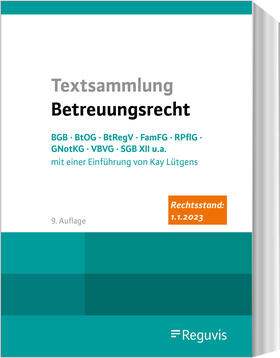 Lütgens | Textsammlung Betreuungsrecht - Mängelexemplar, kann leichte Gebrauchsspuren aufweisen. Sonderangebot ohne Rückgaberecht. Nur so lange der Vorrat reicht. | Buch | 200-510592481-5 | sack.de