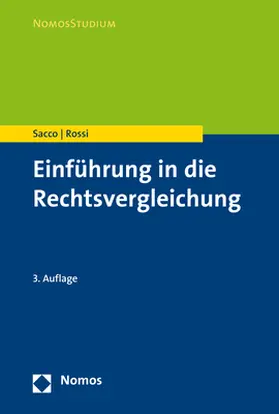 Sacco / Rossi | Einführung in die Rechtsvergleichung - Mängelexemplar, kann leichte Gebrauchsspuren aufweisen. Sonderangebot ohne Rückgaberecht. Nur so lange der Vorrat reicht. | Buch | 200-510592954-4 | sack.de