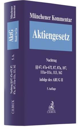 Goette / Habersack / Kalss |  Münchener Kommentar zum Aktiengesetz  Nachtrag zum ARUG II - Mängelexemplar, kann leichte Gebrauchsspuren aufweisen. Sonderangebot ohne Rückgaberecht. Nur so lange der Vorrat reicht. | Buch |  Sack Fachmedien