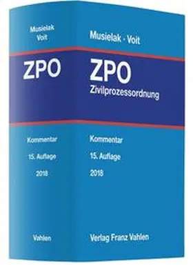 Musielak / Voit | Zivilprozessordnung (ZPO) - Vorauflage, kann leichte Gebrauchsspuren aufweisen. Sonderangebot ohne Rückgaberecht. Nur so lange der Vorrat reicht. | Buch | 200-510593279-7 | sack.de