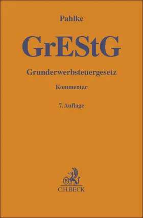 Grunderwerbsteuergesetz: GrEStG - Vorauflage, kann leichte Gebrauchsspuren aufweisen. Sonderangebot ohne Rückgaberecht. Nur so lange der Vorrat reicht.