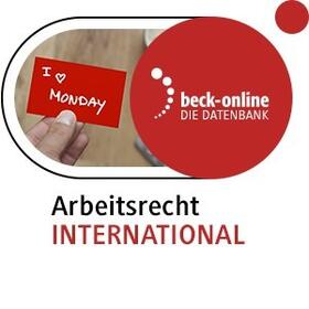 beck-online. Arbeitsrecht INTERNATIONAL | C.H.Beck | Datenbank | sack.de