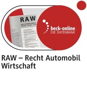 beck-online. RAW | C.H.Beck | Datenbank | sack.de