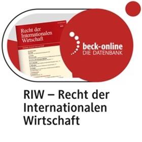  beck-online. RIW | Datenbank |  Sack Fachmedien