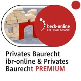 beck-online. Privates Baurecht ibr-online/Privates Baurecht PREMIUM | C.H.Beck | Datenbank | sack.de