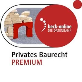  beck-online. Privates Baurecht PREMIUM | Datenbank |  Sack Fachmedien