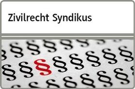 beck-online. Zivilrecht Syndikus | C.H.Beck | Datenbank | sack.de