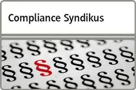  beck-online. Compliance Syndikus | Datenbank |  Sack Fachmedien