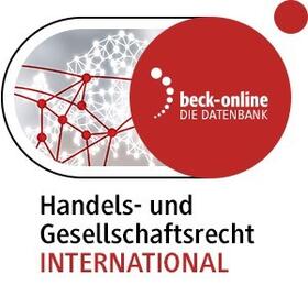 beck-online. Handels- und Gesellschaftsrecht INTERNATIONAL | C.H.Beck | Datenbank | sack.de