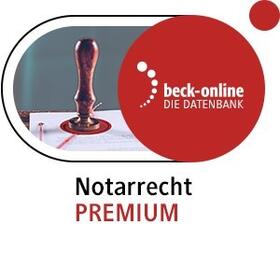 beck-online. Notarrecht PREMIUM | C.H.Beck | Datenbank | sack.de