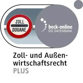  beck-online. Zoll- und Außenwirtschaftsrecht PLUS | Datenbank |  Sack Fachmedien