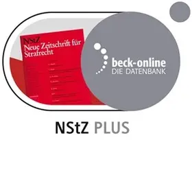 beck-online. NStZ PLUS | Verlag C. H. Beck GmbH & Co. KG | Datenbank | www.sack.de