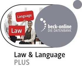  beck-online. Law & Language PLUS | Datenbank |  Sack Fachmedien