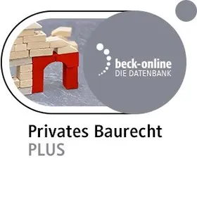 beck-online. Privates Baurecht PLUS | C.H.Beck | Datenbank | sack.de