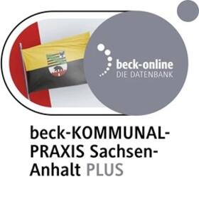  Beck-KOMMUNALPRAXIS Sachsen-Anhalt PLUS | Datenbank |  Sack Fachmedien