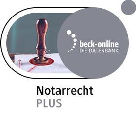  beck-online. Notarrecht PLUS | Datenbank |  Sack Fachmedien