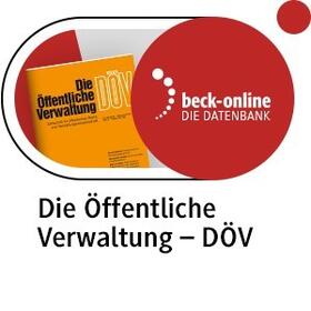 beck-online. DÖV - Die öffentliche Verwaltung | C.H.Beck | Datenbank | sack.de