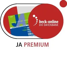 beck-online. JA PREMIUM | C.H.Beck | Datenbank | www.sack.de