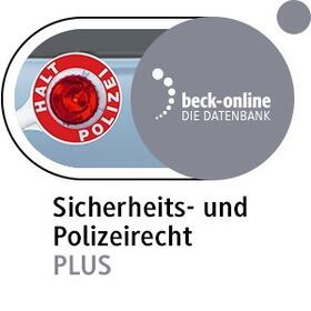 beck-online. Sicherheits- und Polizeirecht PLUS | C.H.Beck | Datenbank | sack.de