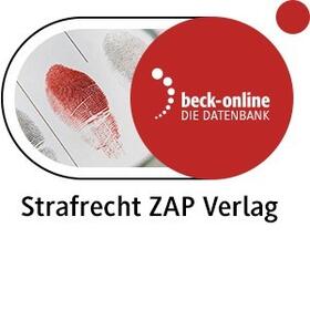 beck-online. Strafrecht ZAP Verlag | C.H.Beck | Datenbank | sack.de