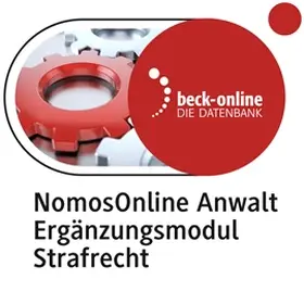  NomosOnline Anwalt: Ergänzungsmodul Strafrecht | Datenbank |  Sack Fachmedien