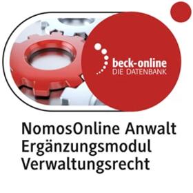 NomosOnline Anwalt: Ergänzungsmodul Verwaltungsrecht | C.H.Beck | Datenbank | sack.de
