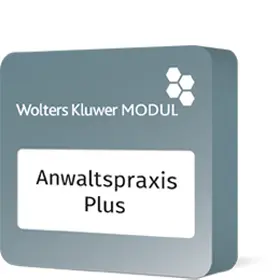  Wolters Kluwer Modul Anwaltspraxis Plus | Datenbank |  Sack Fachmedien