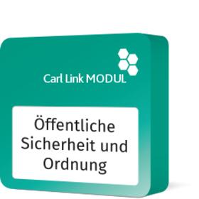 Carl Link Modul Öffentliche Sicherheit und Ordnung | Wolters Kluwer Online | Datenbank | sack.de