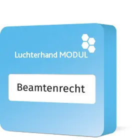 Luchterhand Modul Beamtenrecht | Wolters Kluwer Online | Datenbank | sack.de