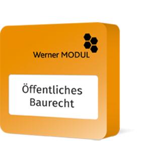  Werner Modul Öffentliches Baurecht | Datenbank |  Sack Fachmedien