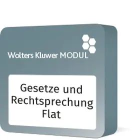  Wolters Kluwer Modul Gesetze und Rechtsprechung Flat | Datenbank |  Sack Fachmedien