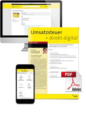 Umsatzsteuer direkt digital | NWB Verlag | Datenbank | sack.de