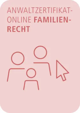 AnwaltZertifikatOnline Familienrecht | Juris | Datenbank | sack.de