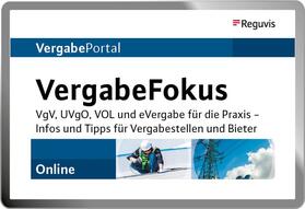 VergabeFokus | Reguvis Fachmedien GmbH | Datenbank | sack.de