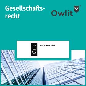 Gesellschaftsrecht | Fachmedien Otto Schmidt KG | Datenbank | sack.de