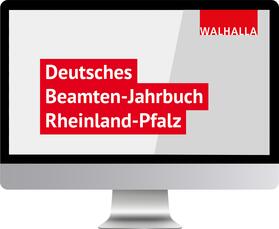 Deutsches Beamten-Jahrbuch Rheinland-Pfalz | Walhalla | Datenbank | sack.de